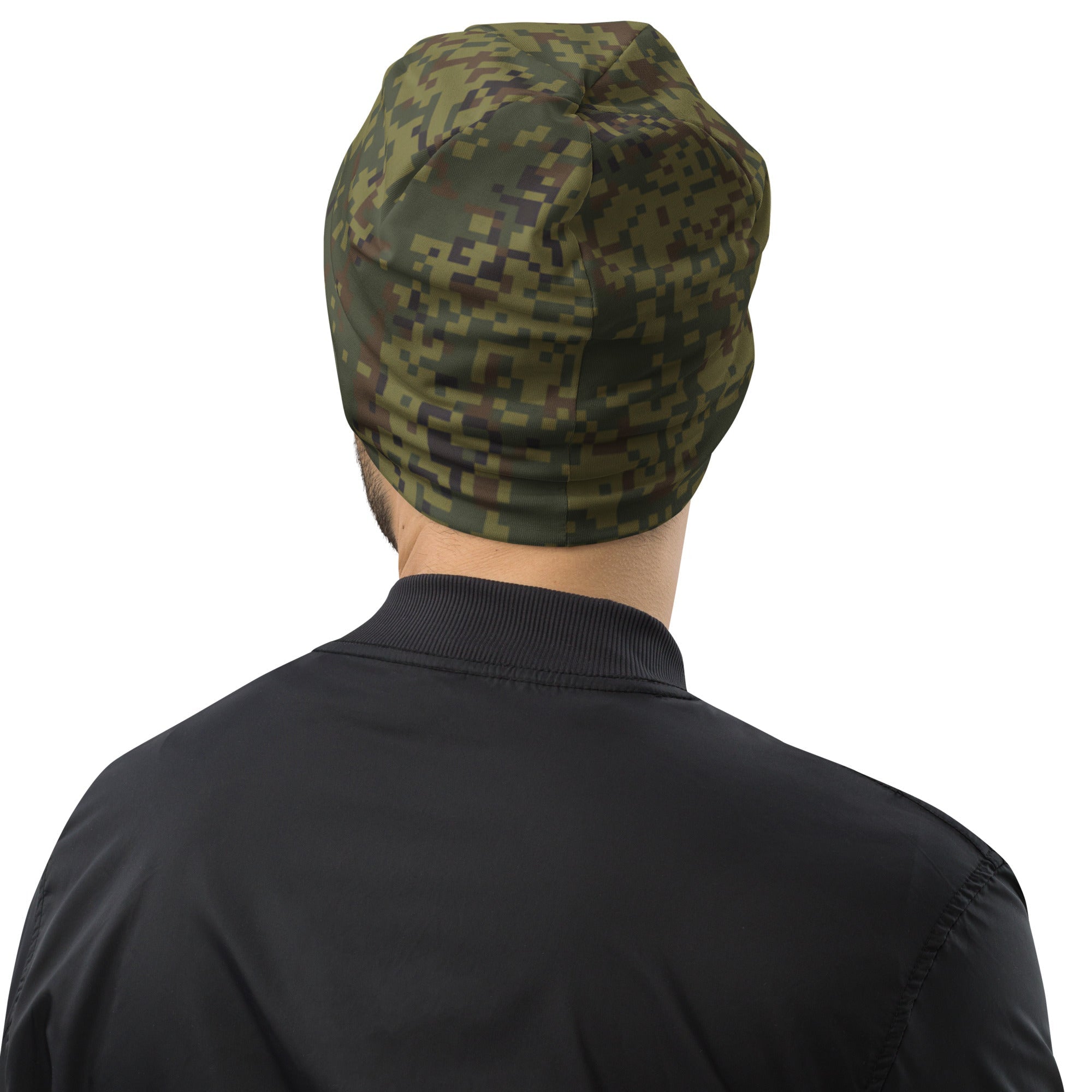 CAMO HQ - Russian Digital EMR Woodland CAMO Beanie - Worldwide