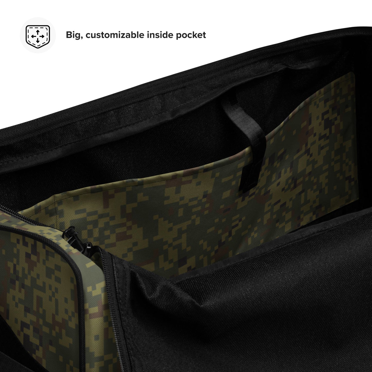 Russian Digital EMR Woodland CAMO Duffle bag - Bags