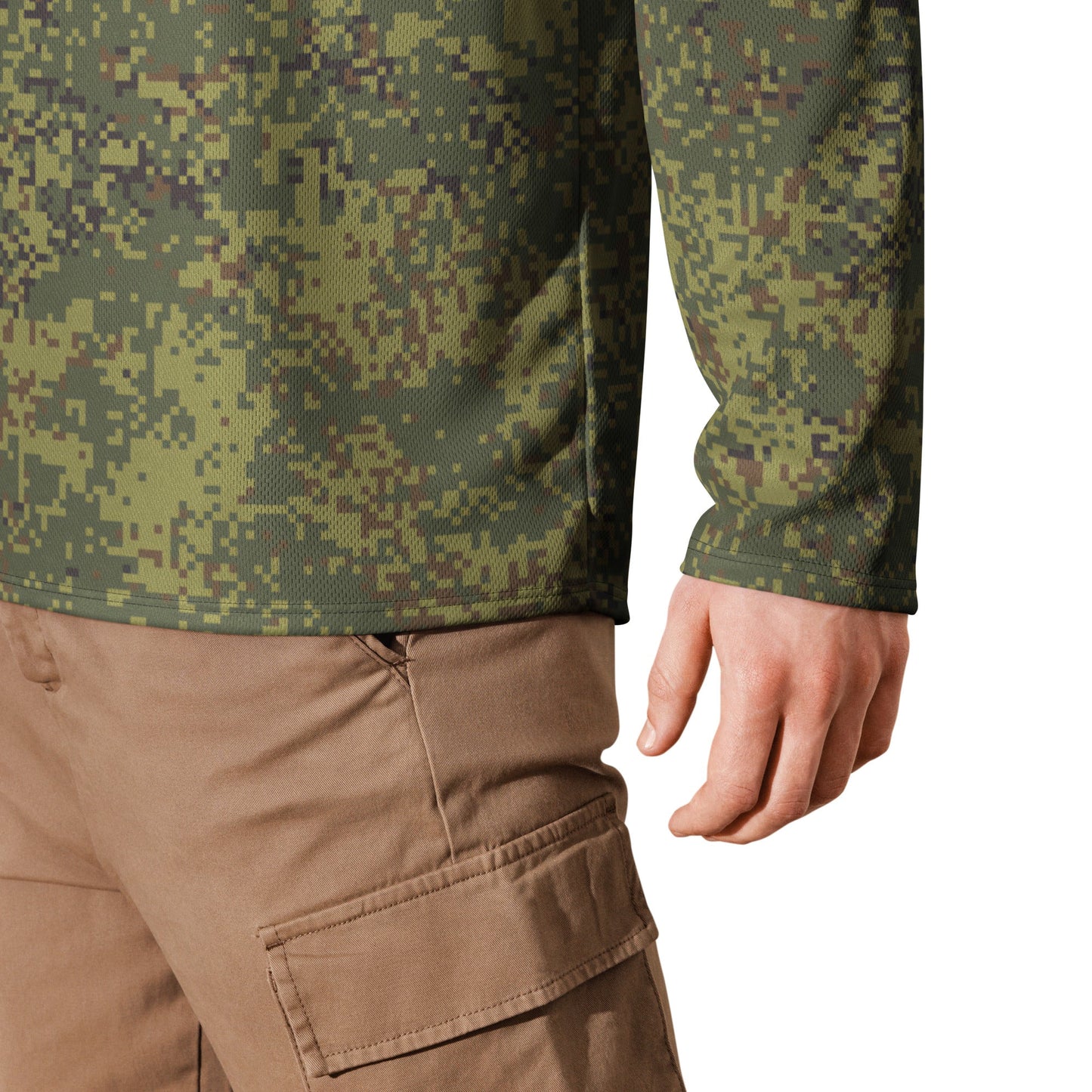 Russian Digital EMR Woodland CAMO hockey fan jersey - Hockey Jerseys