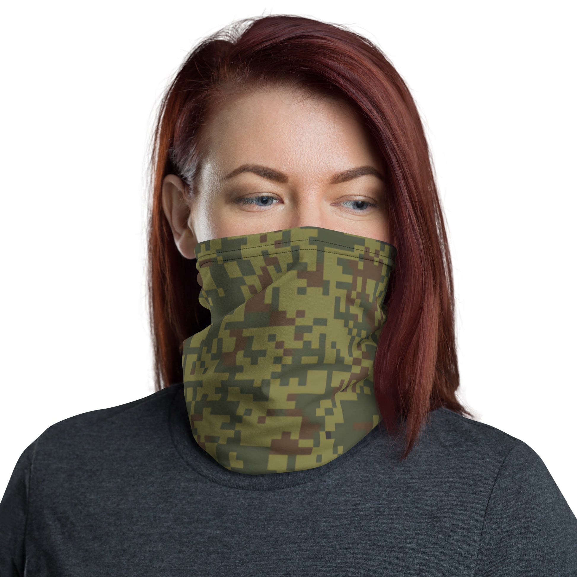 Russian Digital EMR Woodland CAMO Neck Gaiter Gaiters