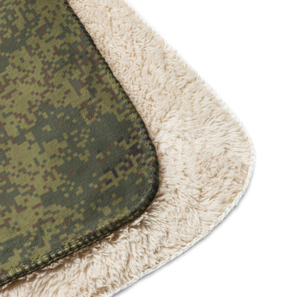 Russian Digital EMR Woodland CAMO Sherpa blanket - Blankets