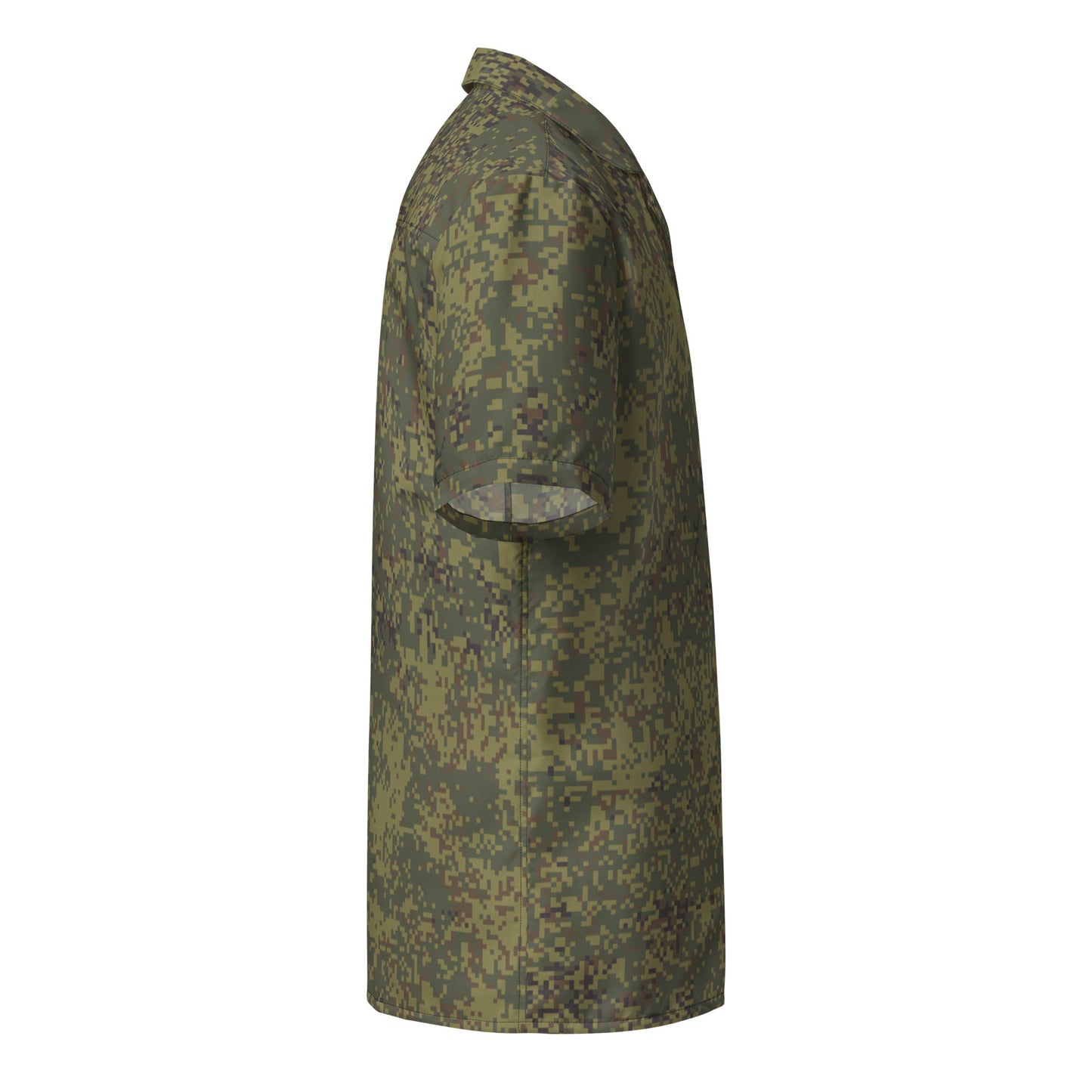 Russian Digital EMR Woodland CAMO Unisex button shirt - Button Shirts