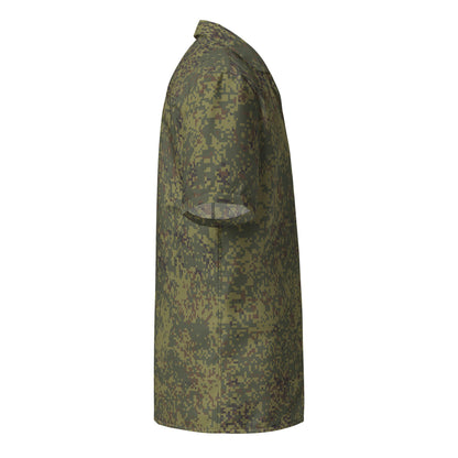 Russian Digital EMR Woodland CAMO Unisex button shirt - Button Shirts