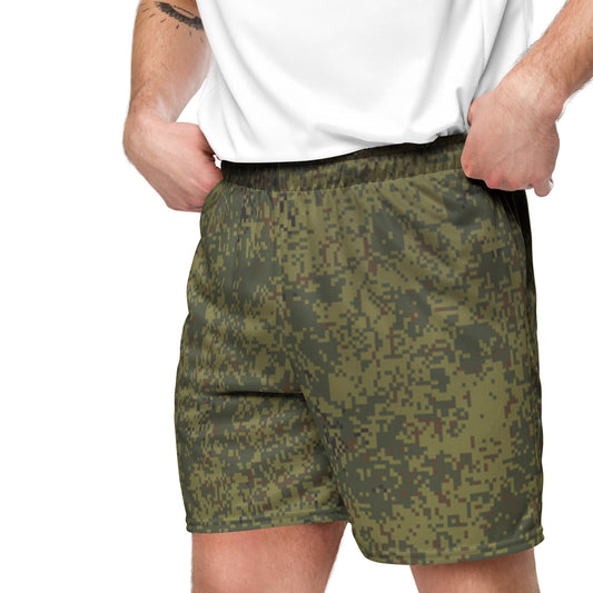 Russian Digital EMR Woodland CAMO Unisex mesh shorts - Mesh Shorts