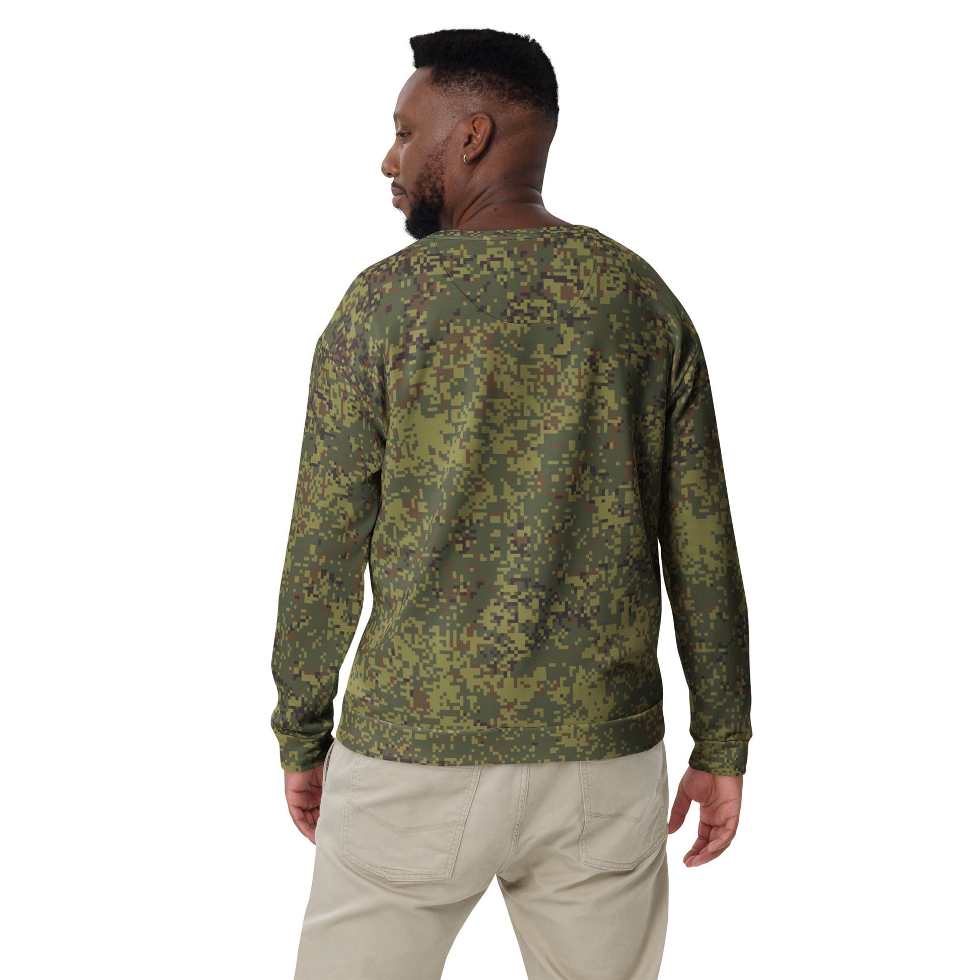Russian Digital EMR Woodland CAMO Unisex Sweatshirt Sweatshirts