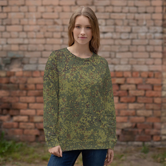 Russian Digital EMR Woodland CAMO Unisex Sweatshirt Sweatshirts