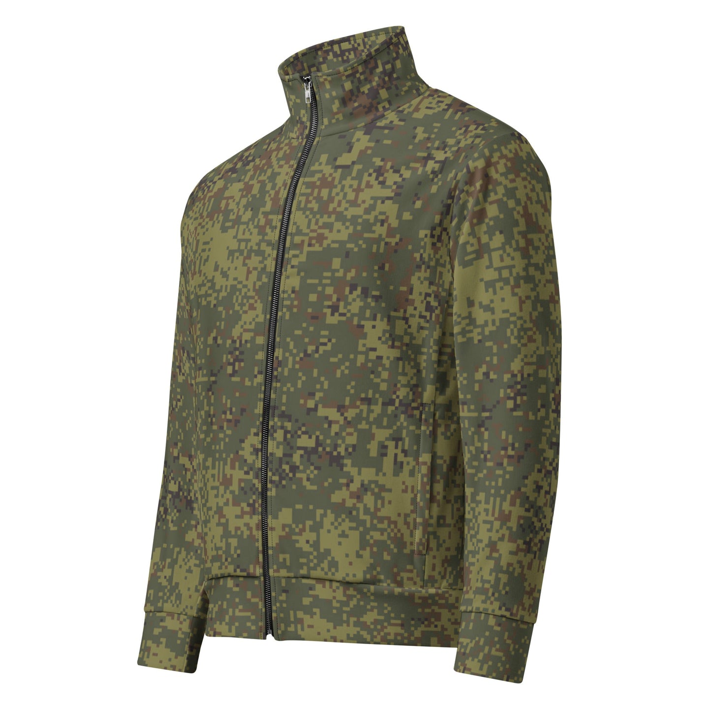 Russian Digital EMR Woodland CAMO Unisex track jacket - Track Jackets