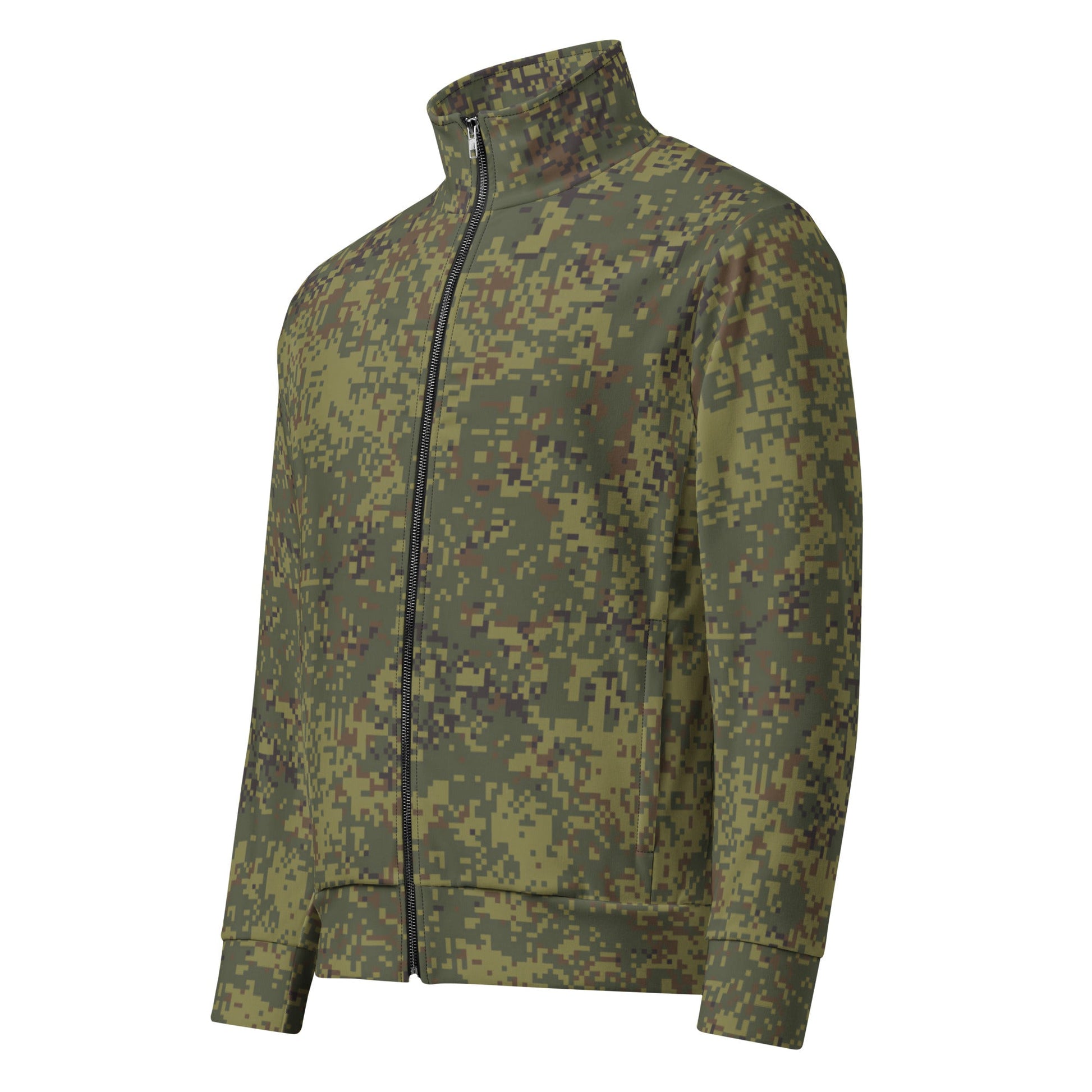Russian Digital EMR Woodland CAMO Unisex track jacket - Track Jackets