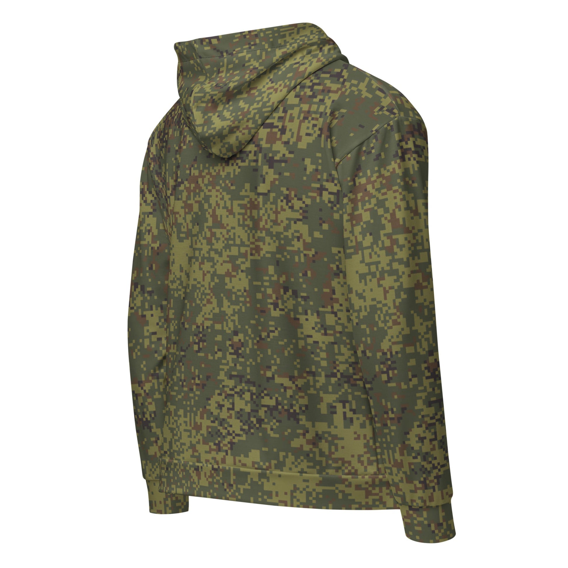 Russian Digital EMR Woodland CAMO Unisex zip hoodie - Zip Hoodies