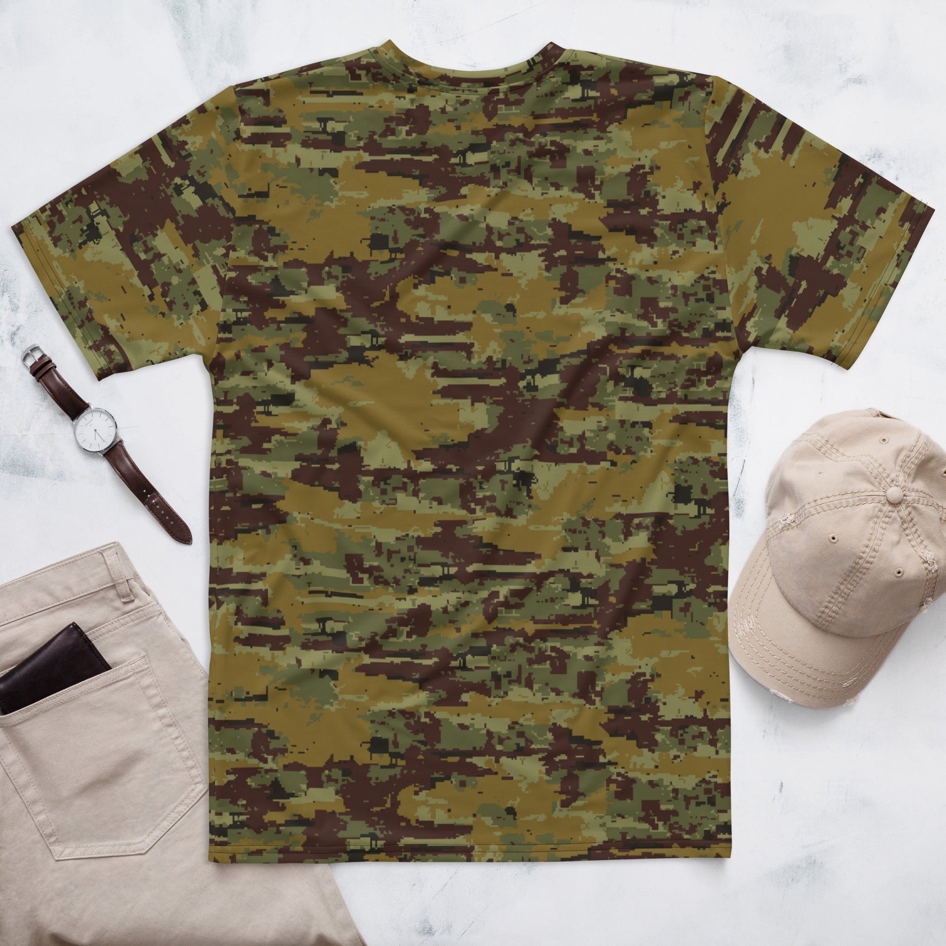 Russian Digital OSN Woodland CAMO Mens t-shirt - T-Shirts