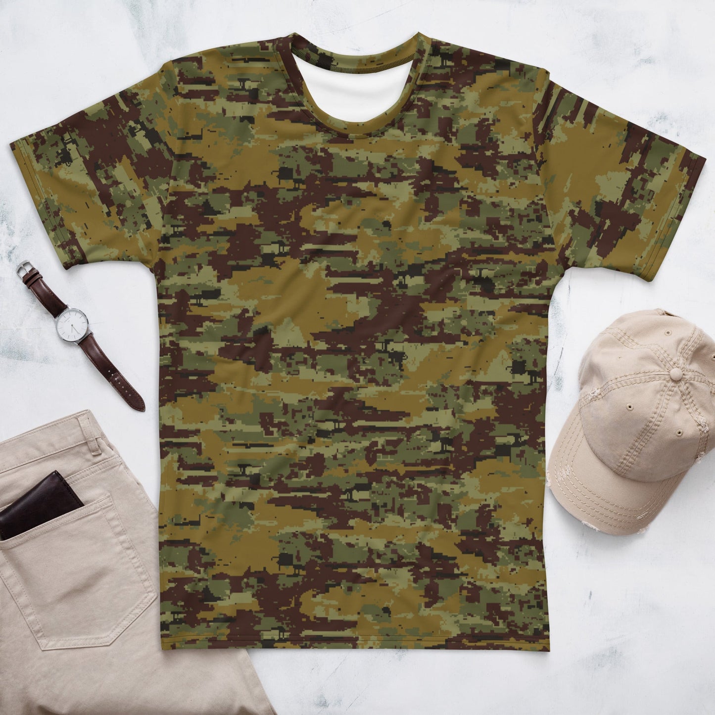 Russian Digital OSN Woodland CAMO Mens t-shirt - XS - T-Shirts