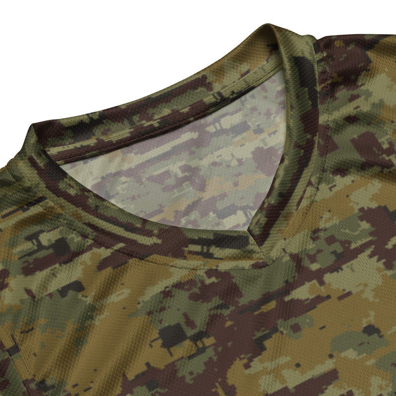 Digital OSN Woodland Russian CAMO Unisex Basketball Jersey