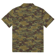 Digital OSN Woodland Russian CAMO Unisex Short-Sleeve Button Shirt - Button-Up