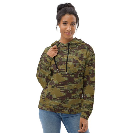 Russian Digital OSN Woodland CAMO Unisex Hoodie Hoodies