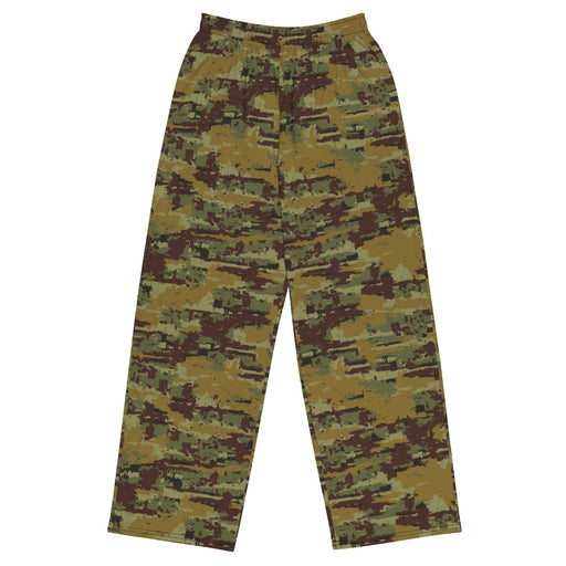 Digital OSN Woodland Russian CAMO Unisex Wide-Leg Leisure Pants - 2XS - Pant