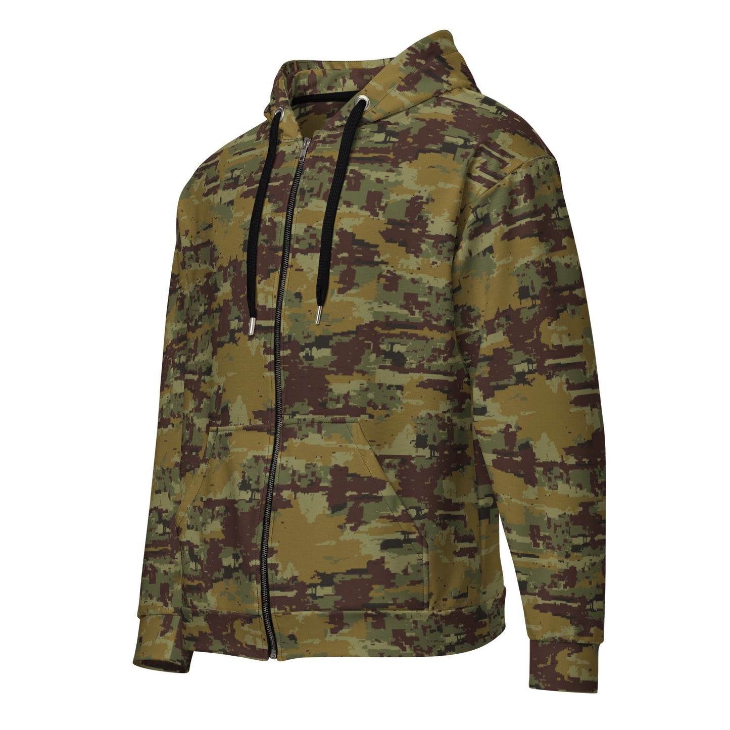 Russian Digital OSN Woodland CAMO Unisex Zip Hoodie