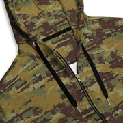 Digital OSN Woodland Russian CAMO Unisex Zip Hoodie