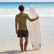 Digital Spectre Autumn Russian CAMO Mens Long-Sleeve Rash Guard