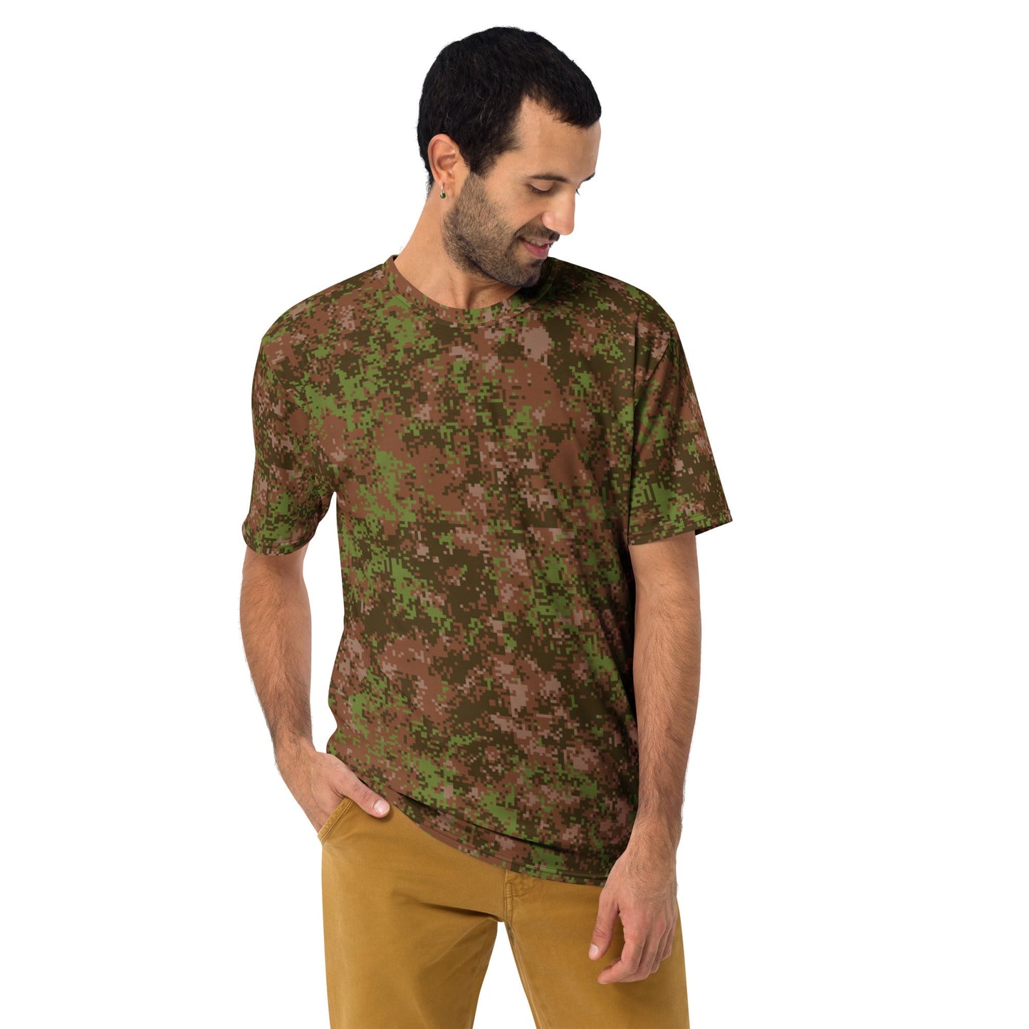Russian Digital Spectre Autumn CAMO Mens t-shirt - T-Shirts