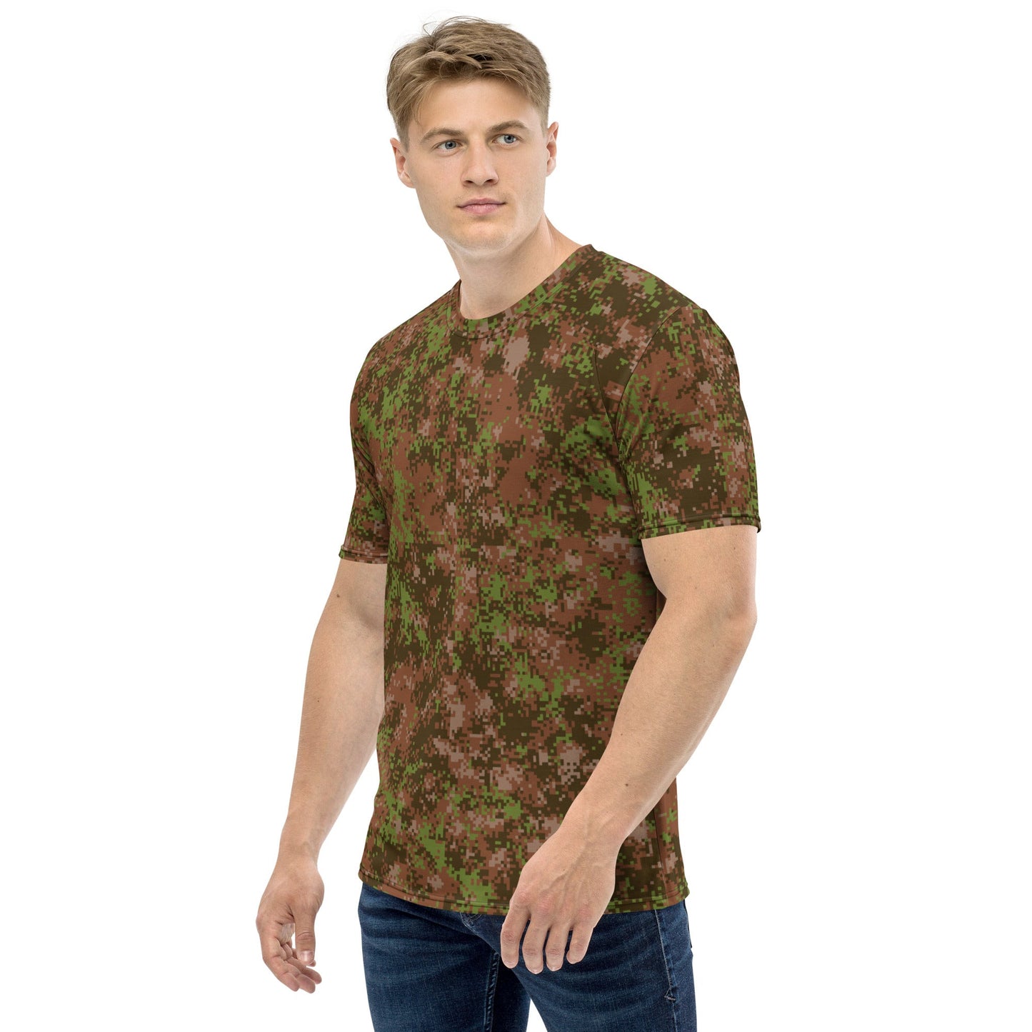 Russian Digital Spectre Autumn CAMO Mens t-shirt - T-Shirts
