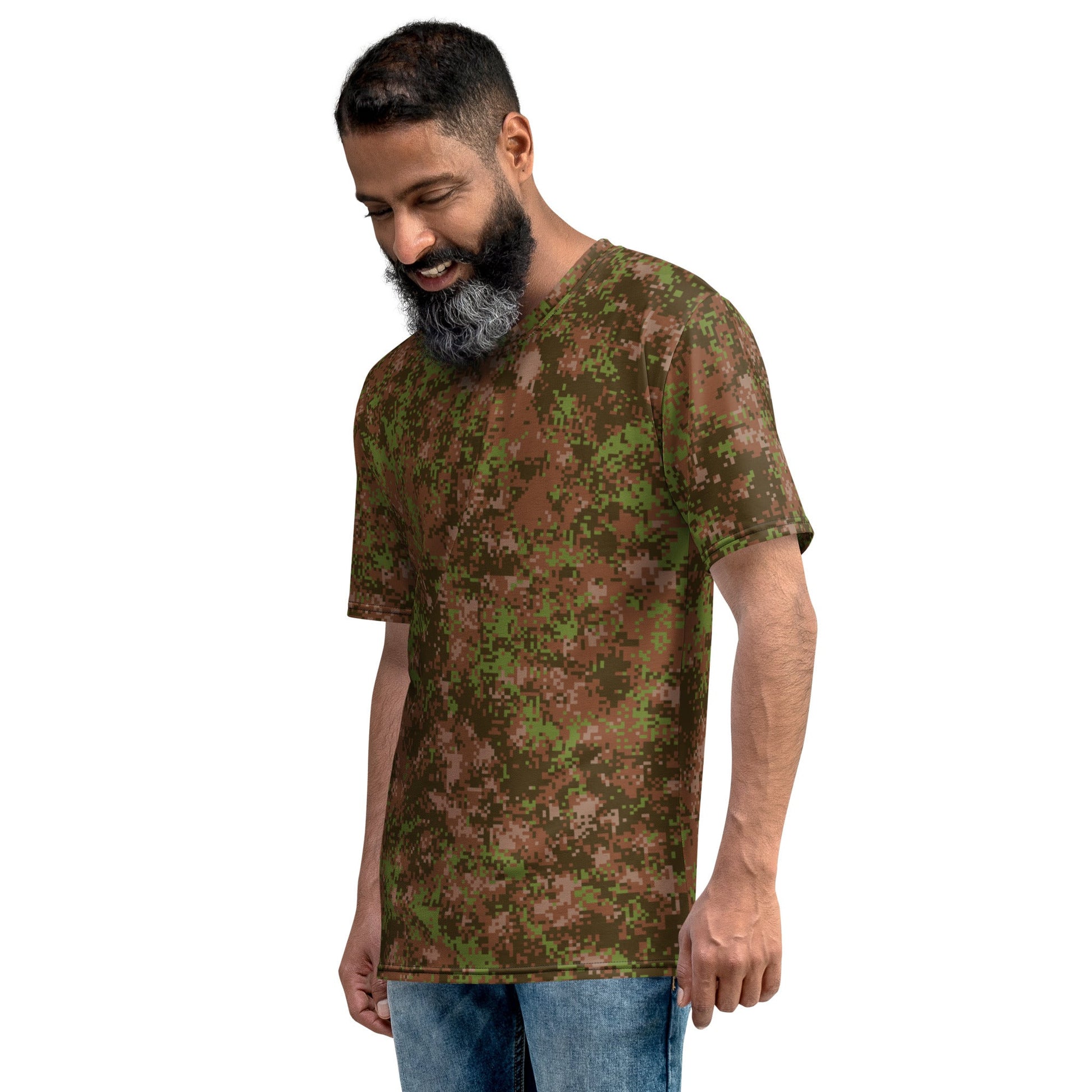 Russian Digital Spectre Autumn CAMO Mens t-shirt - T-Shirts