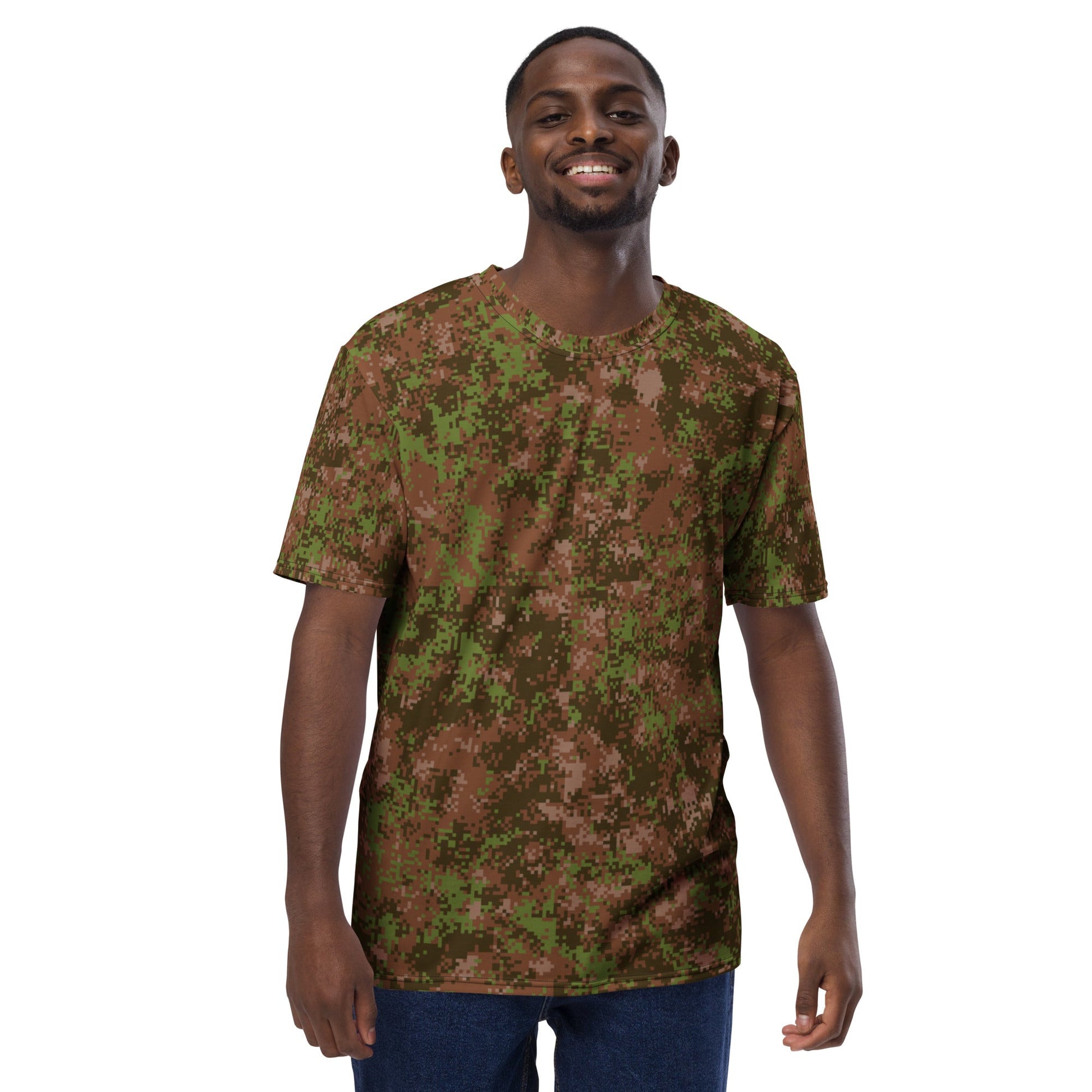 Russian Digital Spectre Autumn CAMO Mens t-shirt - T-Shirts
