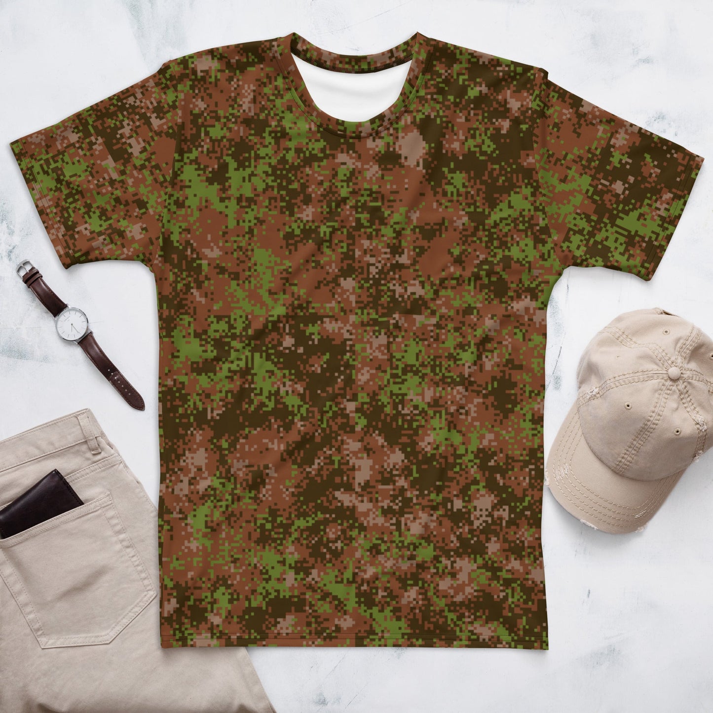 Russian Digital Spectre Autumn CAMO Mens t-shirt - XS - T-Shirts