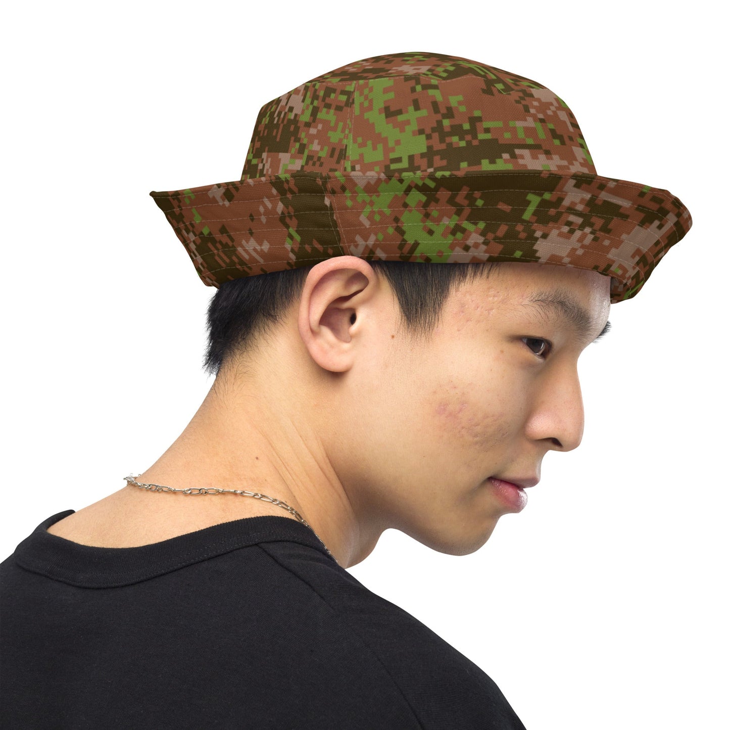 Russian Digital Spectre Autumn CAMO Reversible bucket hat - Bucket Hats