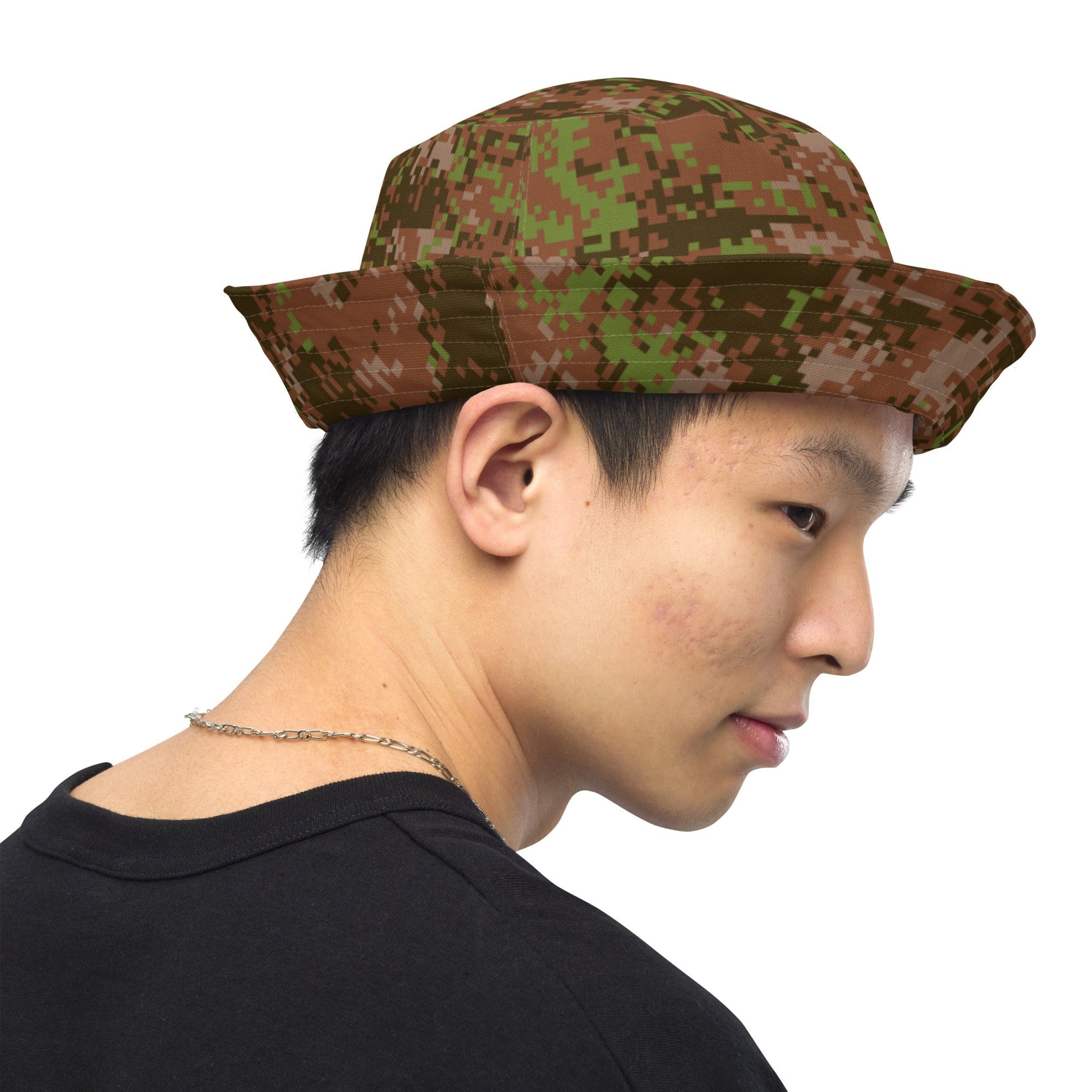 Russian Digital Spectre Autumn CAMO Reversible bucket hat - Bucket Hats