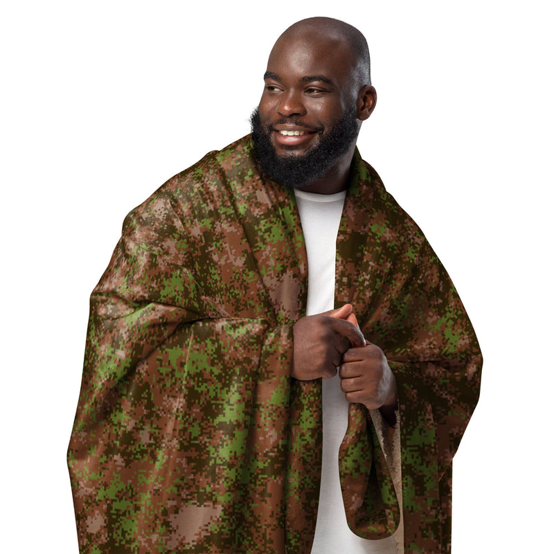 Digital Spectre Autumn Russian CAMO Sherpa Blanket