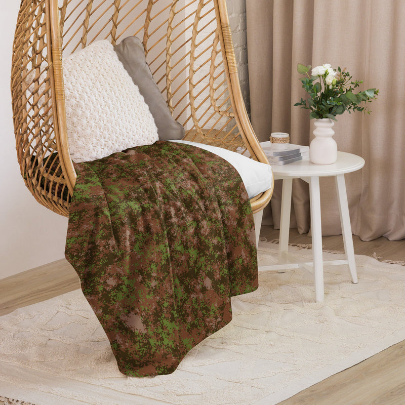 Digital Spectre Autumn Russian CAMO Sherpa Blanket