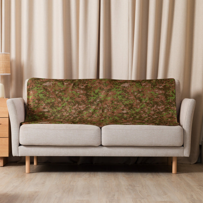 Digital Spectre Autumn Russian CAMO Sherpa Blanket