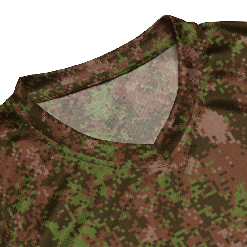 Digital Spectre Autumn Russian CAMO Unisex Basketball Jersey