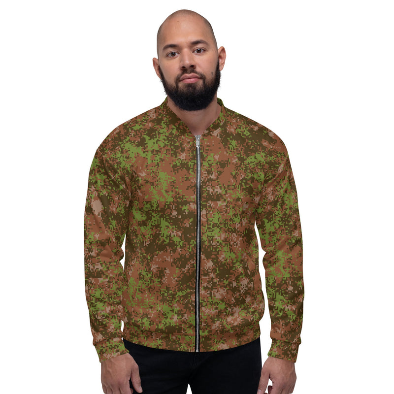 Digital Spectre Autumn Russian CAMO Unisex Bomber Jacket
