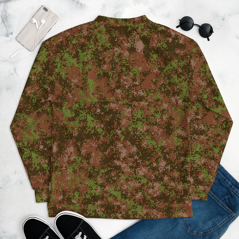 Digital Spectre Autumn Russian CAMO Unisex Bomber Jacket
