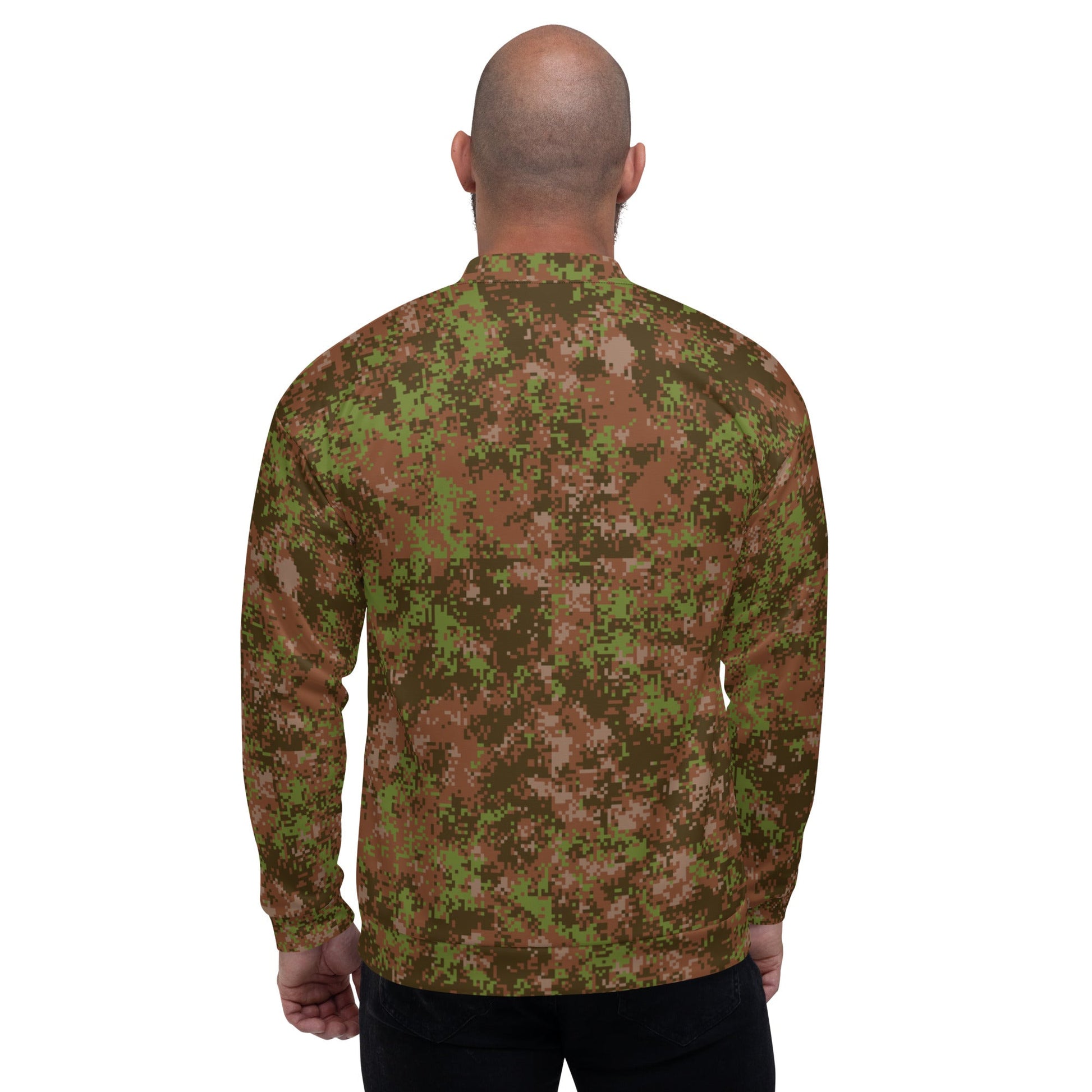 Russian Digital Spectre Autumn CAMO Unisex Bomber Jacket - Jackets