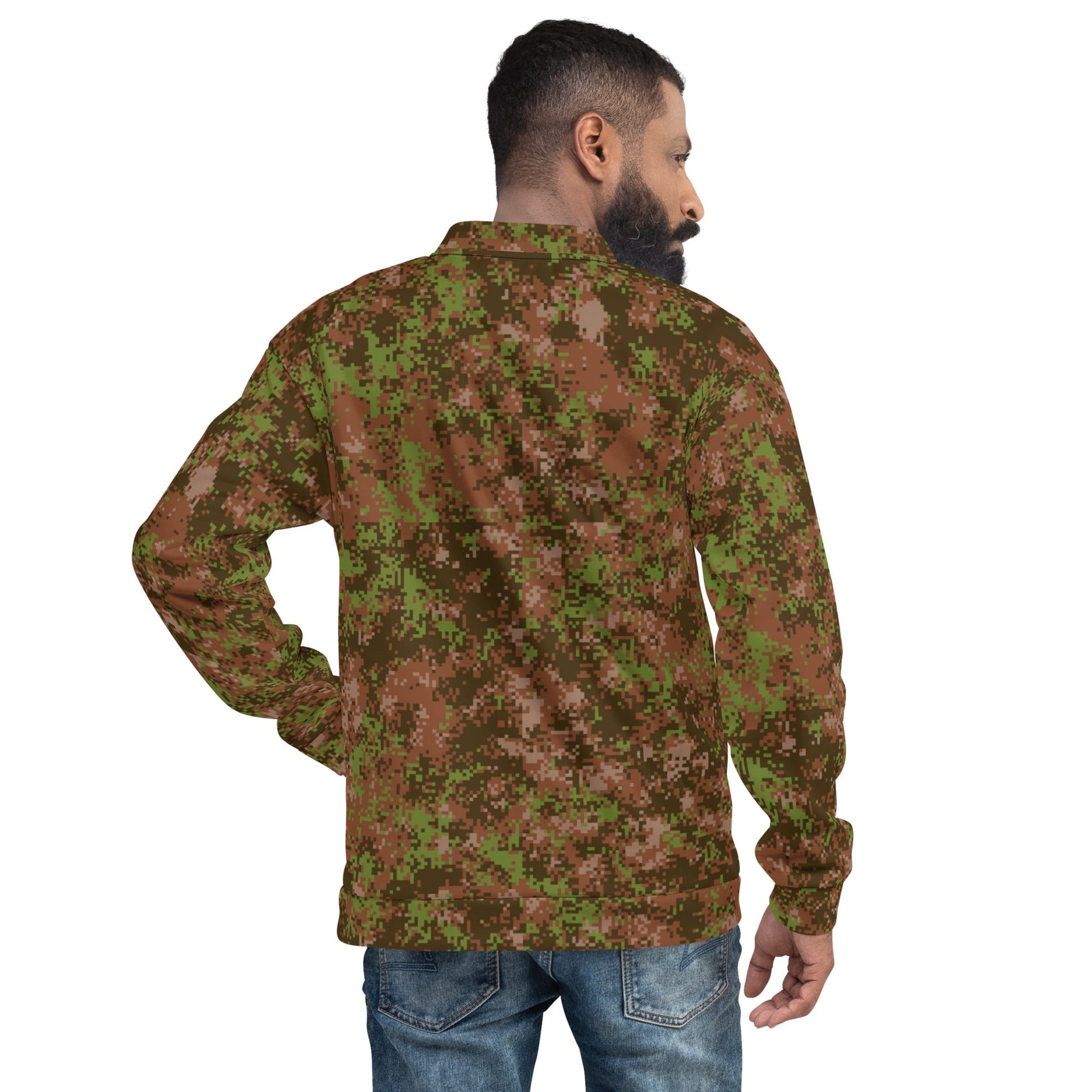 Russian Digital Spectre Autumn CAMO Unisex Bomber Jacket - Jackets