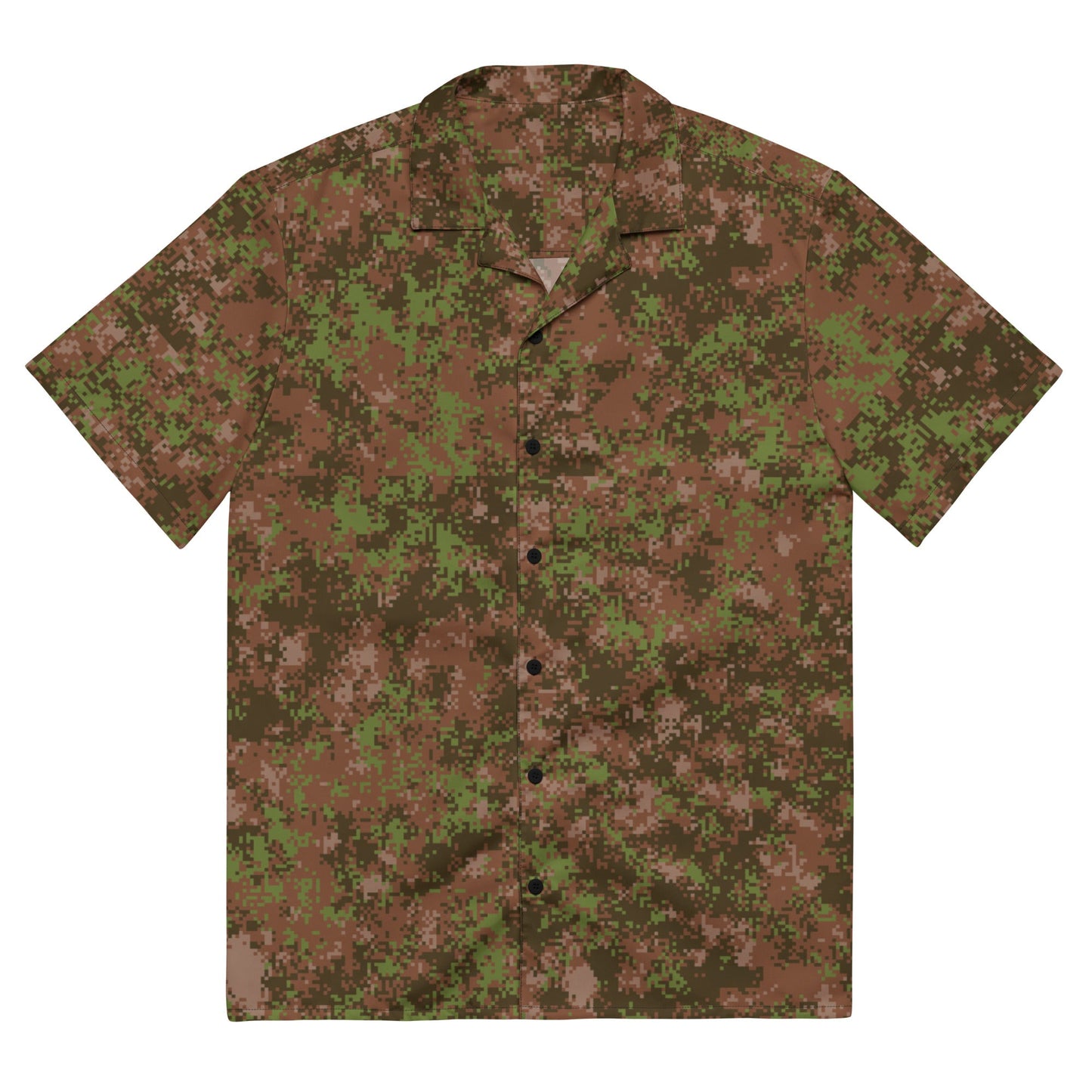 Russian Digital Spectre Autumn CAMO Unisex button shirt - 2XS - Button Shirts
