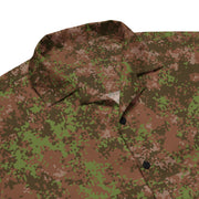 Digital Spectre Autumn Russian CAMO Unisex Short-Sleeve Button Shirt - Button-Up