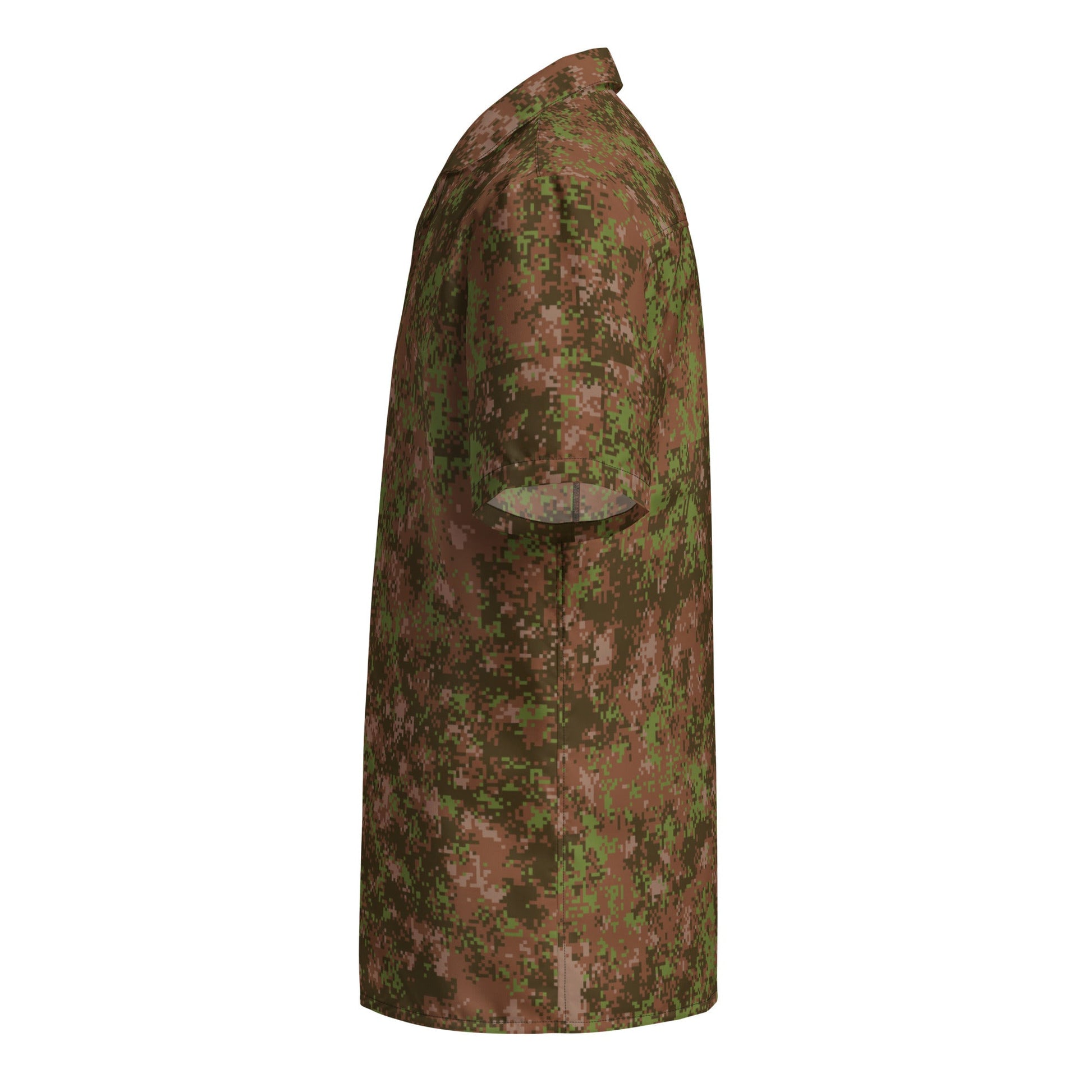 Russian Digital Spectre Autumn CAMO Unisex button shirt - Button Shirts