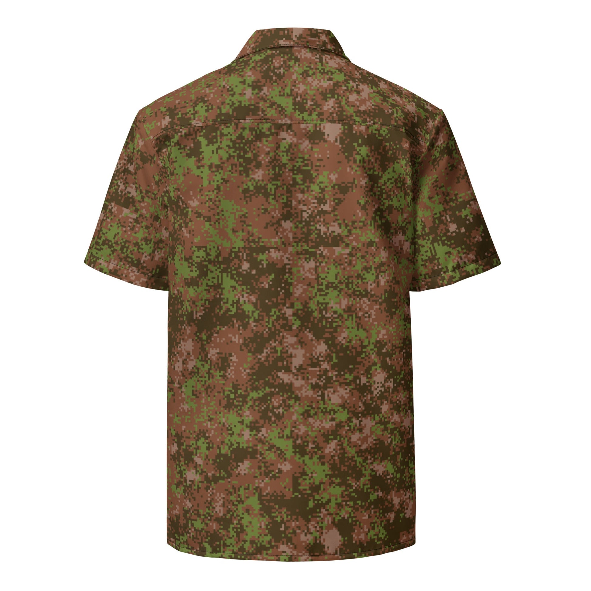 Russian Digital Spectre Autumn CAMO Unisex button shirt - Button Shirts