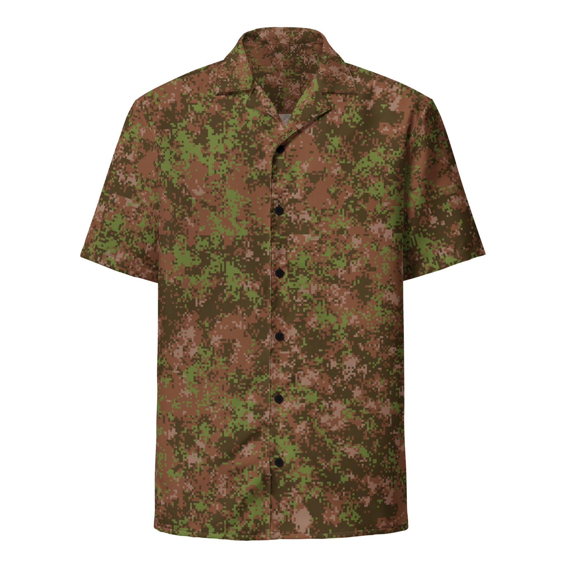 Russian Digital Spectre Autumn CAMO Unisex button shirt - Button Shirts