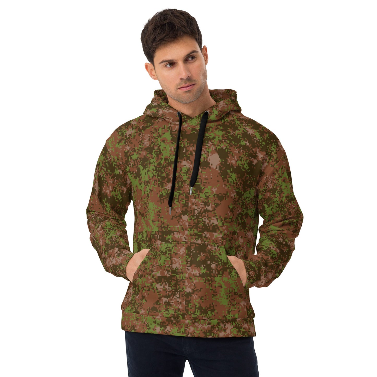 Russian Digital Spectre Autumn CAMO Unisex Hoodie - 2XS - Hoodies
