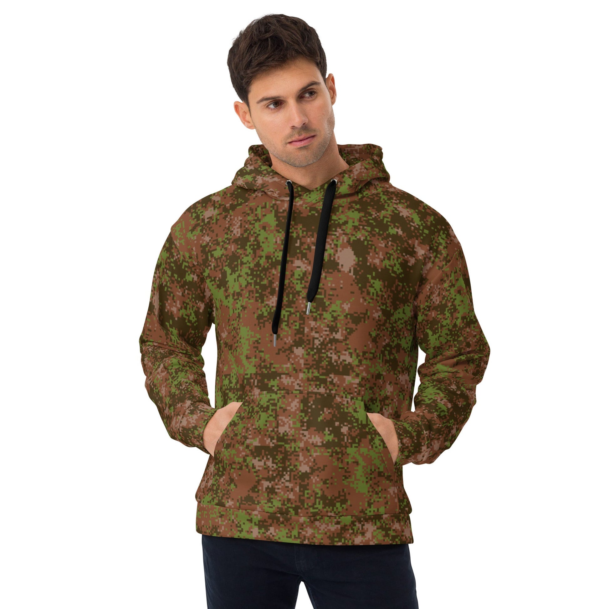 Russian Digital Spectre Autumn CAMO Unisex Hoodie - 2XS - Hoodies