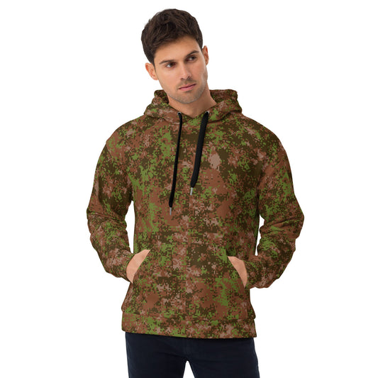 Russian Digital Spectre Autumn CAMO Unisex Hoodie - 2XS - Hoodies