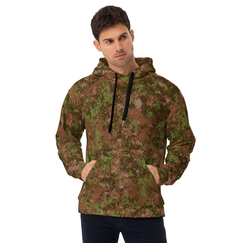 Digital Spectre Autumn Russian CAMO Unisex Hoodie - 2XS