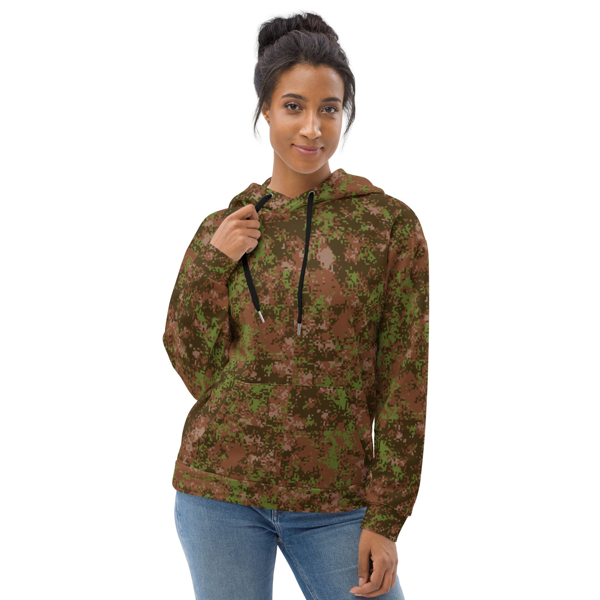 Russian Digital Spectre Autumn CAMO Unisex Hoodie - Hoodies