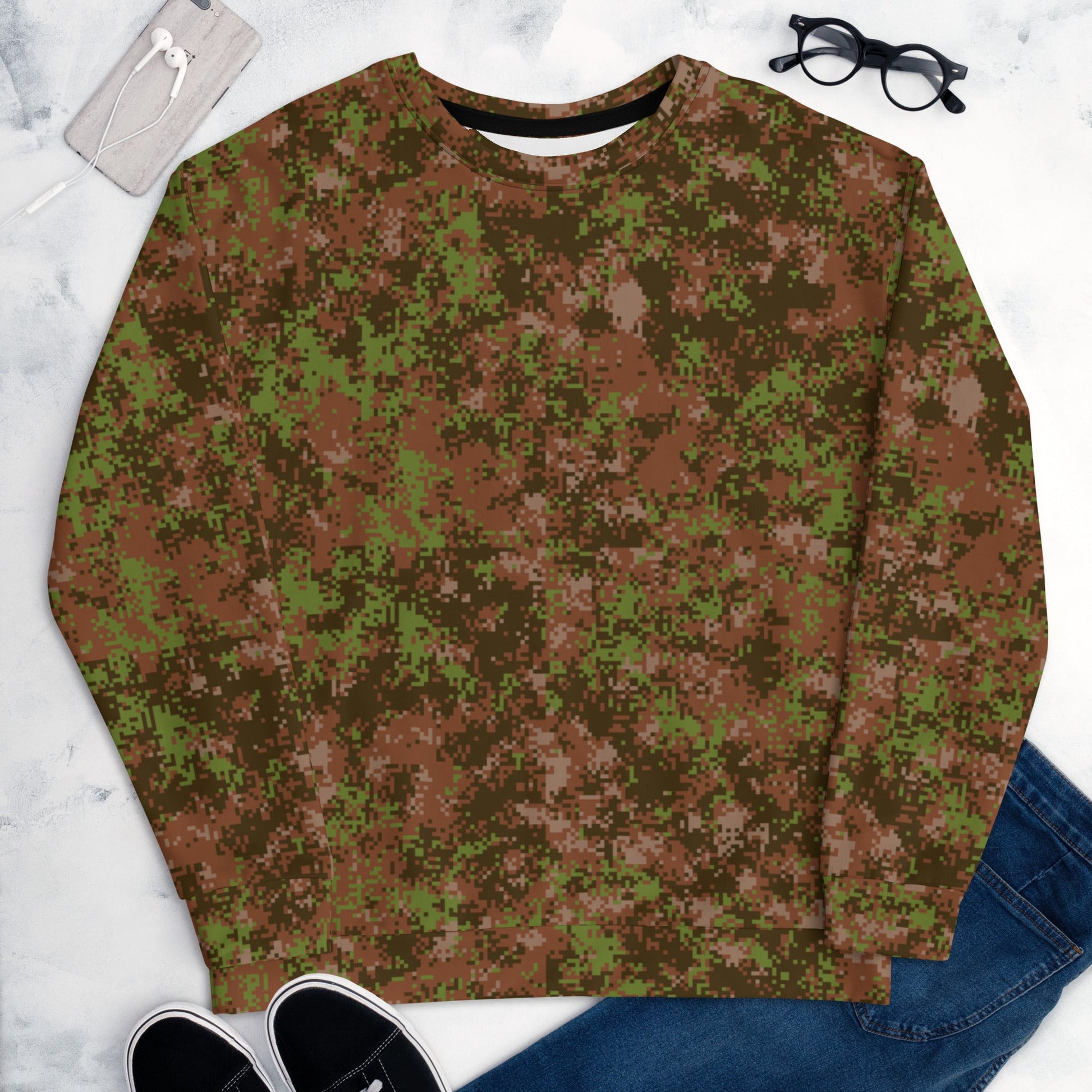 Russian Digital Spectre Autumn CAMO Unisex Sweatshirt - Sweatshirts