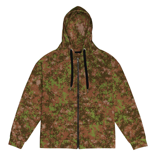 Russian Digital Spectre Autumn CAMO Unisex zip hoodie 2XS Zip Hoodies