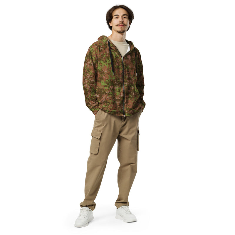 Digital Spectre Autumn Russian CAMO Unisex Zip Hoodie